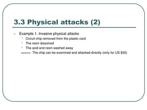 physical attacks on smart cards|Physical Inspection and Attacks: An Overview .